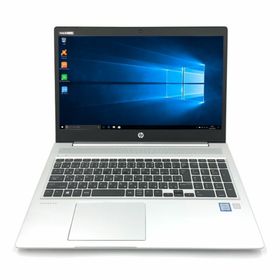 【薄型】【テレワークに最適】 HP ProBook 450 G6 第8世代 Core i5 8265U/1.60GHz 16GB SSD240GB M.2 Windows10 64bit WPSOffice 15.6インチ HD カメラ テンキー 無線LAN ノートパソコン PC 【中古】(ノートPC)