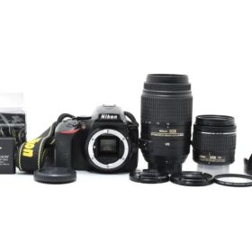 #417 Nikon ニコン D5600 ダブルズームレンズキット デジタル 一眼レフカメラ デジタルカメラ