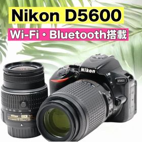 ⭐Nikon D5600 美品⭐Wレンズキット⭐一眼レフ 初心者 Wi-Fi