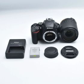 B#9708 Nikon デジタル一眼レフカメラ D5600 18-140 VR レンズキット ブラック D5600LK18-140BK