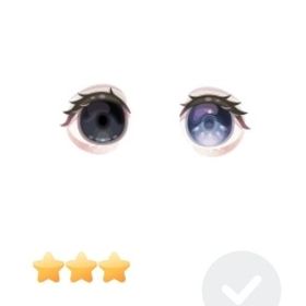 魑魅魍魎暗闇オッドアイ/顔パーツ | ピグパ(ピグパーティ)のアカウントデータ、RMTの販売・買取一覧