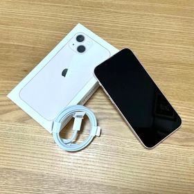 アップル(Apple)のアップル iPhone13 mini 128GB ピンク apple 100%(スマートフォン本体)