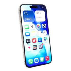 中古 Apple iPhone15 Pro 128GB ナチュラルチタニウム MTU93J／A SIMフリー ネットワーク利用制限▲判定