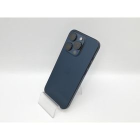 【中古】Apple 国内版 【SIMフリー】 iPhone 15 Pro 1TB ブルーチタニウム MTUU3J/A【京都】保証期間１ヶ月【ランクA】