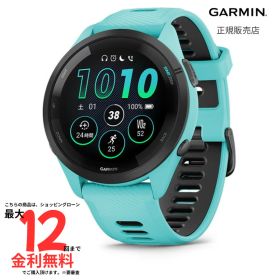 【SS限定！2人に1人100％Pバック】ガーミン GARMIN Forerunner 265 Music 010-02810-42 フォーランナー ブラック メンズ レディース スマートウォッチ ランニング ウォーキング
