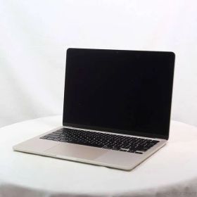 〔中古品〕 MacBook Air 13.6-inch Mid-2022 MLY13J／A Apple M2 8コアCPU_8コアGPU 8GB SSD256GB スターライト 〔14.7 Sonoma〕【297】