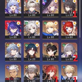 【引退アカウント】キャストリス1凸+餅 キュレネ 長夜月 ヒアンシー1凸 マダム・ヘルタ トリビー | 崩壊スターレイル(崩スタ)のアカウントデータ、RMTの販売・買取一覧