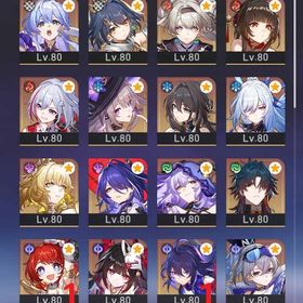 【PU60/90】キャストリス+餅 長夜月+餅 キュレネ ヒアンシー トリビー1凸 マダム・ヘルタ | 崩壊スターレイル(崩スタ)のアカウントデータ、RMTの販売・買取一覧