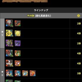 デジモン02 コンプ 鬼滅の刃 多数 | パズドラ(パズル＆ドラゴンズ)のアカウントデータ、RMTの販売・買取一覧