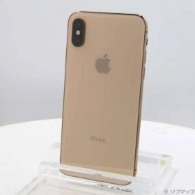 〔中古品〕 iPhoneXS 256GB ゴールド MTE22J／A SIMフリー【247】