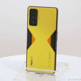 〔中古〕Xiaomi(シャオミ) POCO F4 GT 128GB サイバーイエロー 21121210G SIMフリー〔344-ud〕
