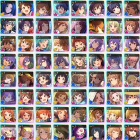 初期 SSR76 杏奈7種など | ミリシタ(ミリオンライブ！シアターデイズ)のアカウントデータ、RMTの販売・買取一覧