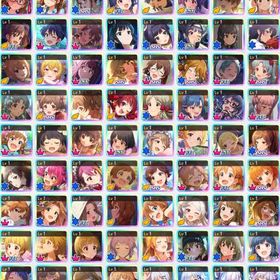 初期 SSR83 紬6種 静香5種など | ミリシタ(ミリオンライブ！シアターデイズ)のアカウントデータ、RMTの販売・買取一覧