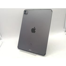 【中古】Apple SoftBank 【SIMロック解除済み】 11インチ iPad Pro（第3世代/2021） 128GB スペースグレイ MHW53J/A【熊本】保証期間1ヶ月【ランクB】