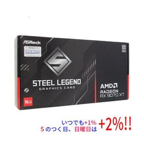 ASRock製グラボ Radeon RX 9070 XT Steel Legend Dark 16GB PCIExp 16GB