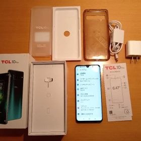SIMフリースマホTCL 10 Pro 本体美品付属品あり