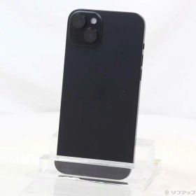 【中古】Apple(アップル) iPhone15 Plus 128GB ブラック 3M457J／A SIMフリー 【276-ud】
