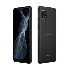 SHARP SIMフリースマホ AQUOS sense4 ブラック