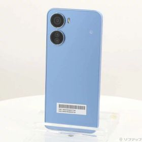 【中古】ZTE Libero 5G IV 128GB ブルー ZESCD1 Y!mobile SIMフリー 【344-ud】