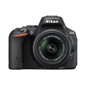 Nikon デジタル一眼レフカメラ D5500 18-55 VRII レンズキット ブラック 2416万画素 3.2型液晶 タッチパネル D5500L