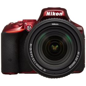 Nikon デジタル一眼レフカメラ D5500 18-140 VR レンズキット レッド 2416万画素 3.2型液晶 タッチパネル D5500LK1