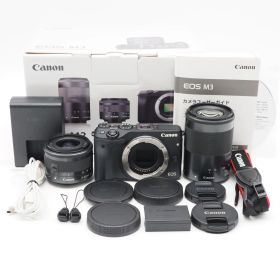 ■極上品■ CANON EOS M3 レンズキット(ブラック)