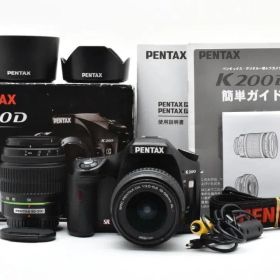 ■ 美品 ■ ペンタックス PENTAX K200D+ダブルレンズキット
