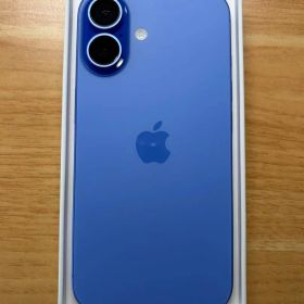【美品】iPhone16 128GB ウルトラマリン