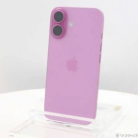〔中古品〕 iPhone16 128GB ピンク MYDT3J／A SIMフリー【262】