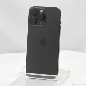 〔中古品〕 iPhone16 Pro Max 256GB ブラックチタニウム 3N528J／A SIMフリー【344】