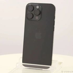 〔中古品〕 iPhone16 Pro Max 256GB ブラックチタニウム 3N528J／A SIMフリー【368】