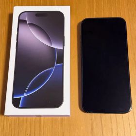 iPhone16 pro max black 512GB 付属品完備 care有