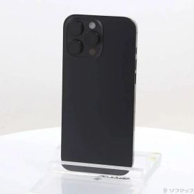 〔中古品〕 iPhone16 Pro Max 256GB ブラックチタニウム MYWG3J／A SIMフリー【305】