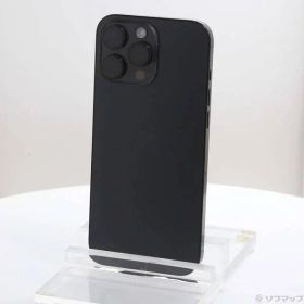 〔中古品〕 iPhone16 Pro Max 256GB ブラックチタニウム MYWG3J／A SIMフリー【258】