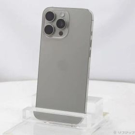 〔中古品〕 iPhone16 Pro Max 256GB ナチュラルチタニウム MYWK3J／A SIMフリー【349】