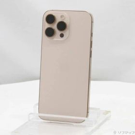 〔中古品〕 iPhone16 Pro Max 256GB デザートチタニウム MYWJ3J／A SIMフリー【198】