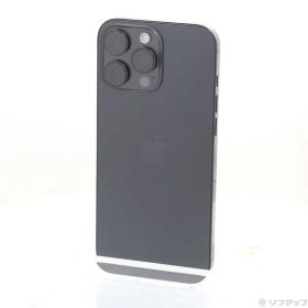 〔中古品〕 iPhone16 Pro Max 256GB ブラックチタニウム MYWG3J／A SIMフリー【344】