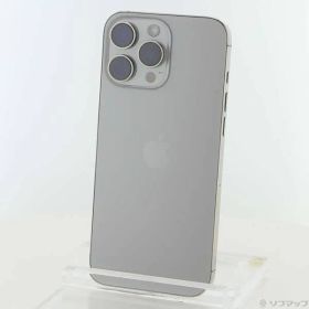 〔中古品〕 iPhone16 Pro Max 256GB ナチュラルチタニウム MYWK3J／A SIMフリー【344】
