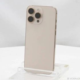 〔中古品〕 iPhone16 Pro Max 512GB デザートチタニウム MYWN3J／A SIMフリー【377】