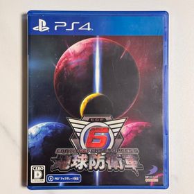 【美品】PS4 地球防衛軍6 ディスク傷なし 動作確認済み(家庭用ゲームソフト)