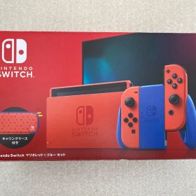 ◆Nintendo Switch 本体(ニンテンドースイッチ) マリオレッド×ブルー セット ジャンク