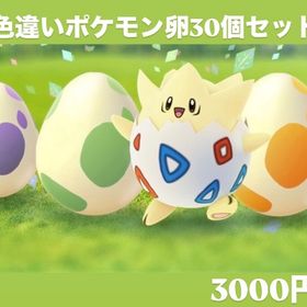 ポケモン色違い卵 30個セット | ポケモンSV(スカーレットバイオレット)のアカウントデータ、RMTの販売・買取一覧
