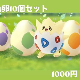 ポケモン色違い卵10個セット | ポケモンSV(スカーレットバイオレット)のアカウントデータ、RMTの販売・買取一覧