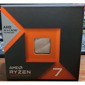 新品・未開封 AMD ryzen7 7800X3D BOX（国内正規代理店品）①(PCパーツ)