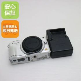超美品 DMC-GF3 シェルホワイト ボディ 即日発送 Panasonic LUMIX デジタル一眼 本体 土日祝発送OK 08000