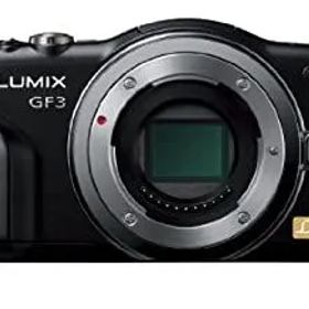 【中古】(非常に良い)パナソニック ミラーレス一眼カメラ LUMIX GF3 ボディ エスプリブラック DMC-GF3-K