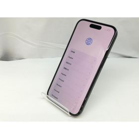 【中古】Apple 国内版 【SIMフリー】 iPhone 15 128GB ブラック MTMH3J/A【札幌】保証期間１ヶ月【ランクC】