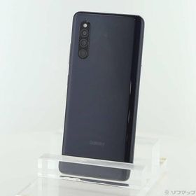 〔中古〕SAMSUNG(サムスン) GALAXY A41 64GB ブラック SCV48 auロック解除SIMフリー〔262-ud〕