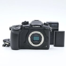 Panasonic パナソニック LUMIX DC-GH5-K ボディ ブラック ミラーレス一眼レフカメラ【中古】