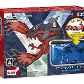 【中古】 ニンテンドー3DS LL ポケットモンスター Yパック ゼルネアス・イベルタル ブルー
